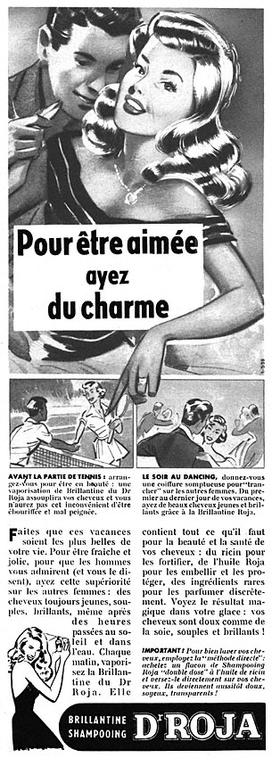 Publicité Roja 1950