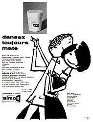 Publicit Simon 1960