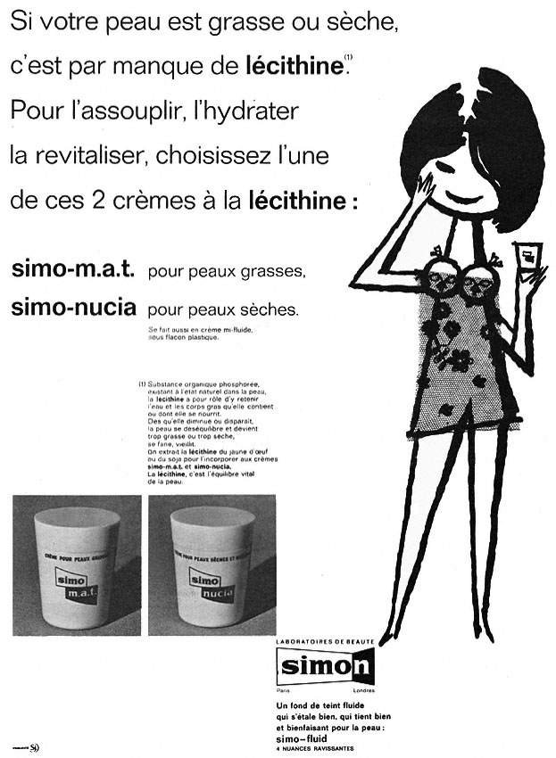 Publicité Simon 1961