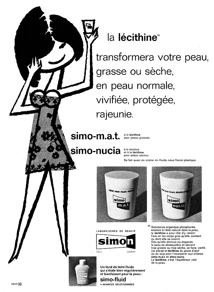 Publicité Simon 1961