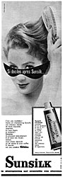 Publicit Sunsilk 1960