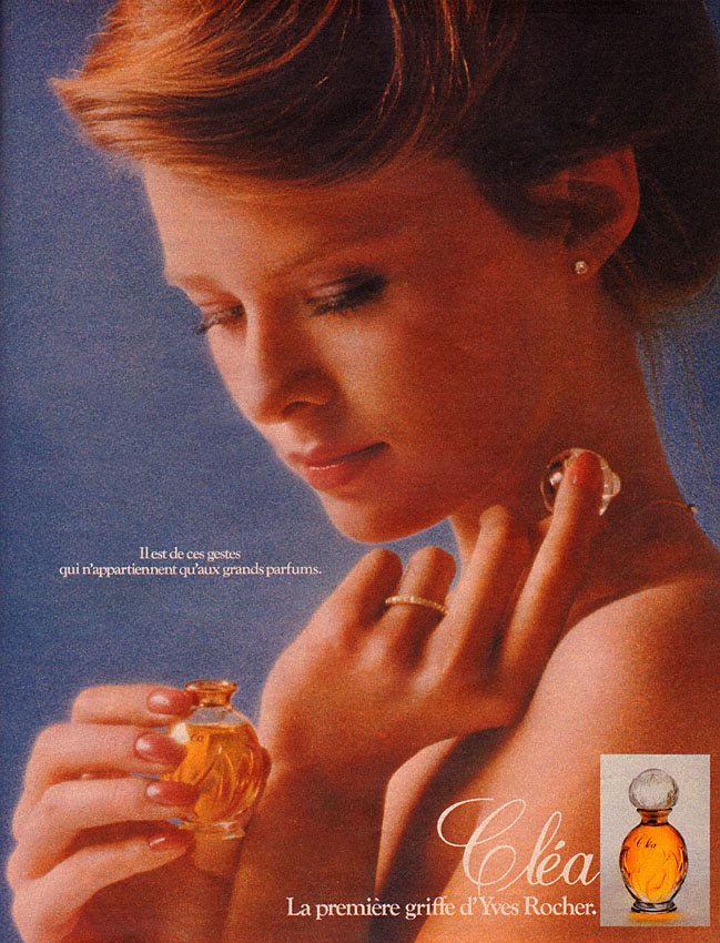 Publicité Yves Rocher 1981