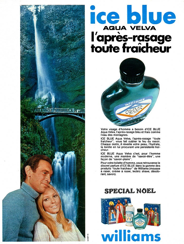Publicité Aqua Velva 1969