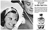 Publicit Aqua Velva 1963
