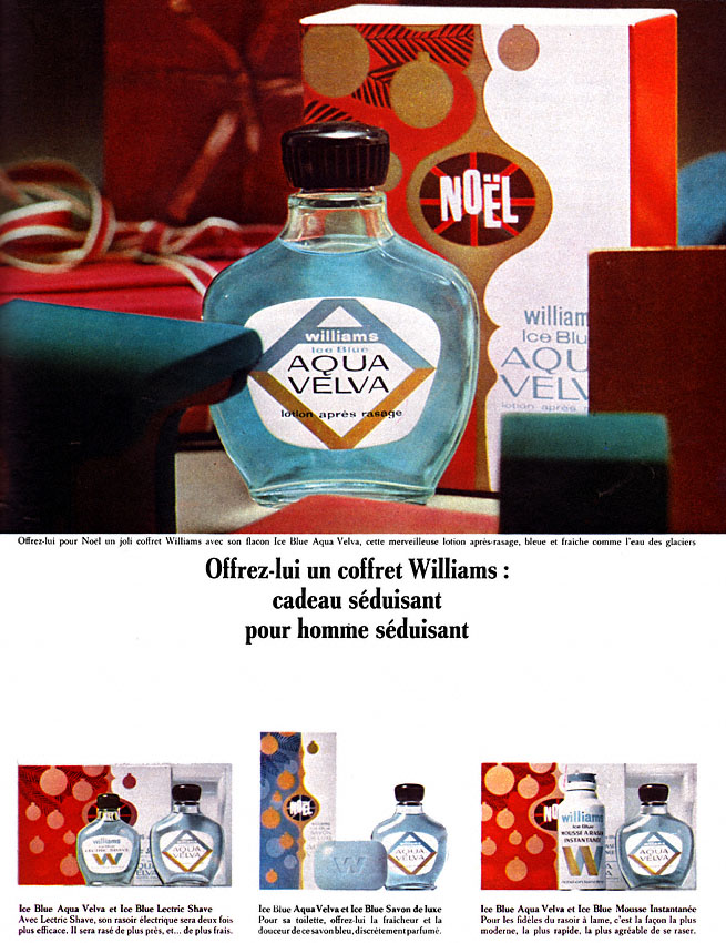 Publicité Aqua Velva 1964