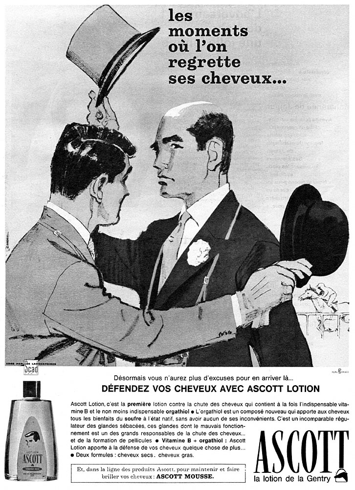Publicité Ascott 1962