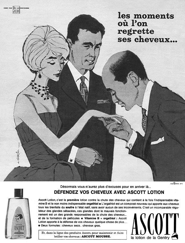 Publicité Ascott 1962