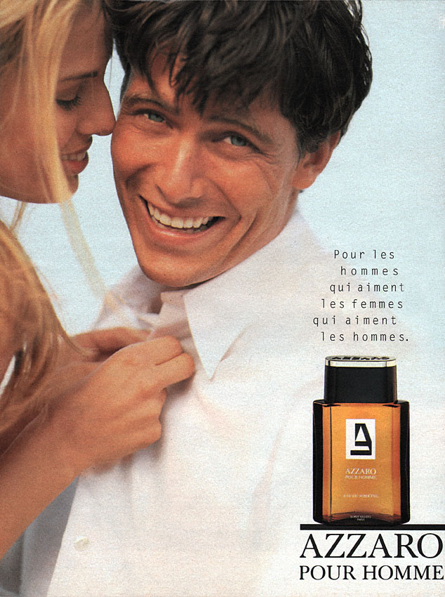 Publicité Azzaro 1997