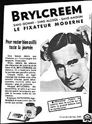 Publicité Brylcreem 1951