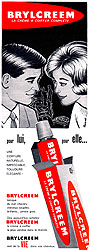 Publicit Brylcreem 1962