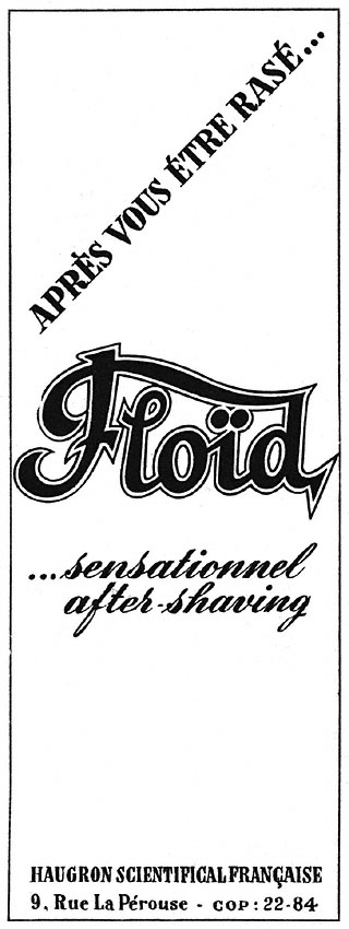 Publicité Floid 1950