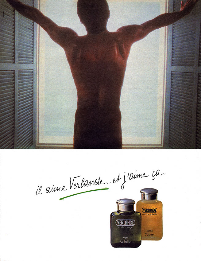 Publicité Gilette 1985
