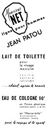 Marque Jean Patou 1958