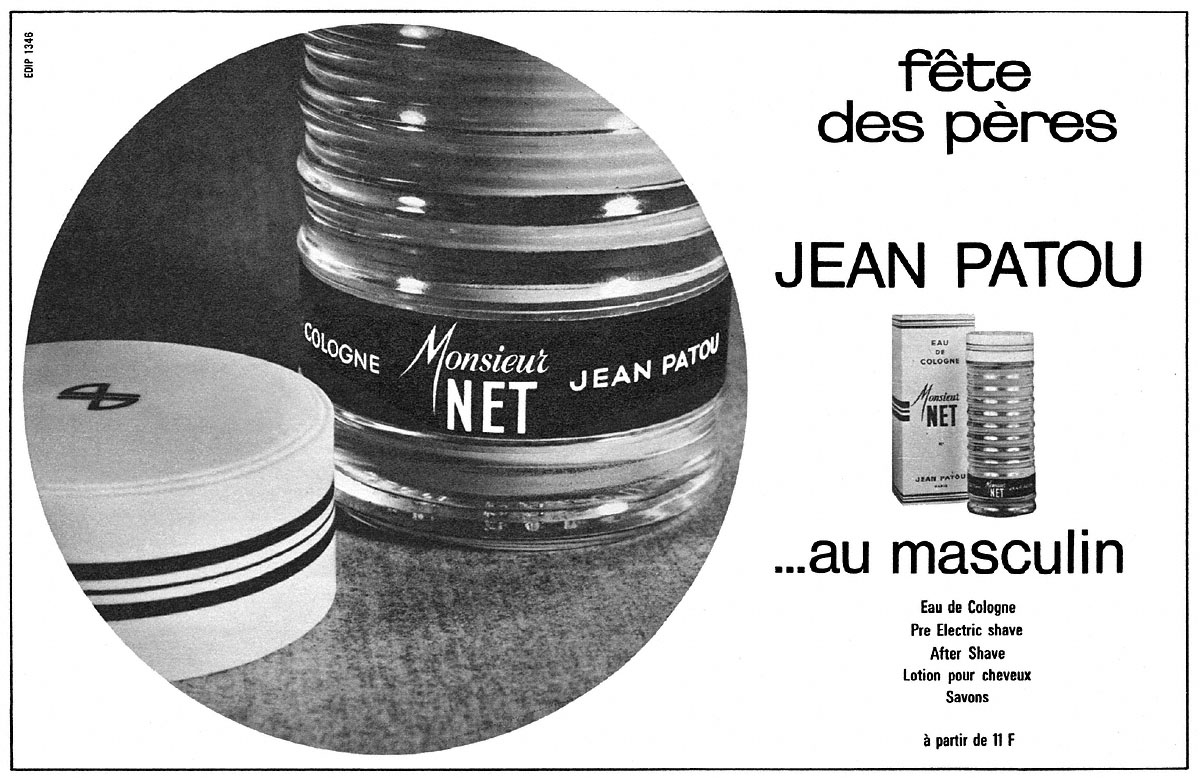Publicit� Jean Patou 1967