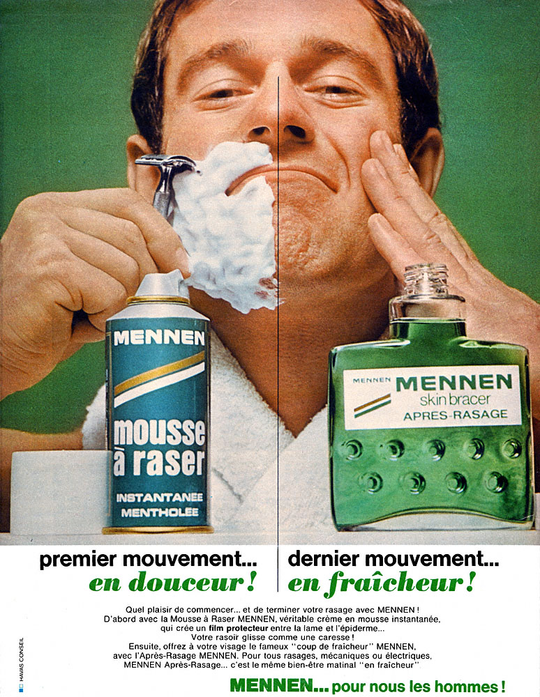 Publicit� Mennen 1969
