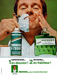Publicité Mennen 1969