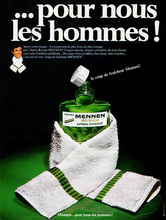 Publicité Mennen 1970