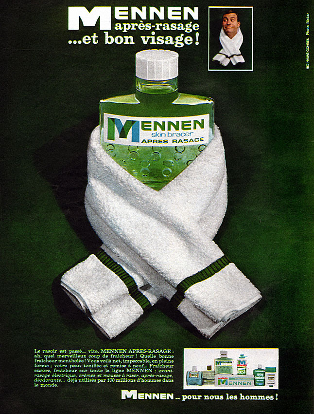 Publicité Mennen 1964