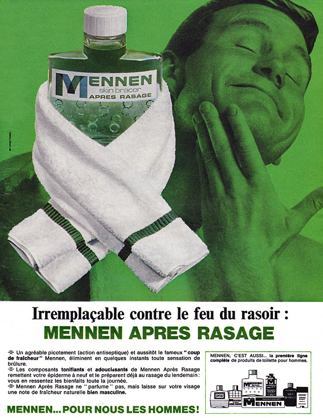 Publicité Mennen 1965