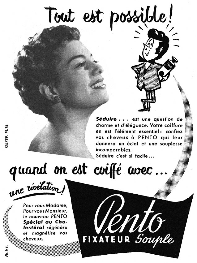 Publicité Pento 1954