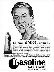 Publicit Rasoline 1956