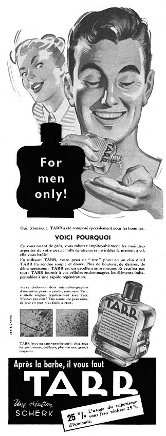 Publicité Tarr 1951
