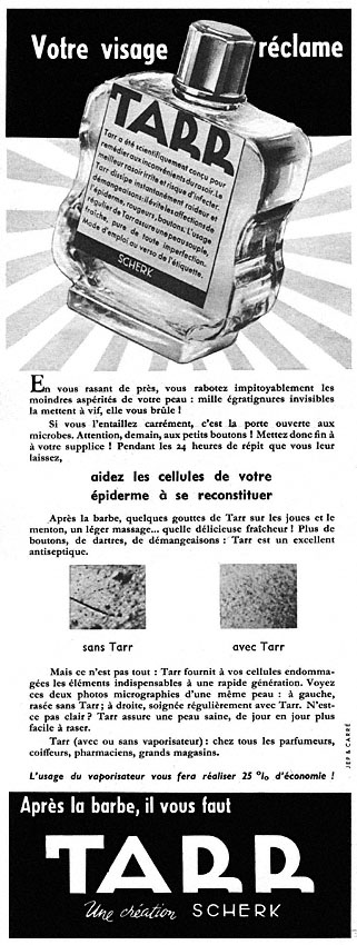 Publicité Tarr 1951