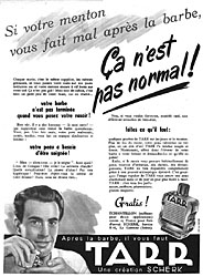 Publicit Tarr 1950
