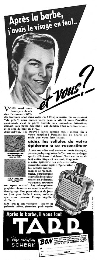 Publicité Tarr 1951