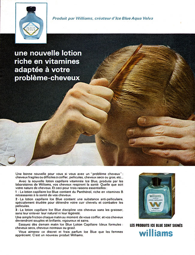Publicit� Williams 1965