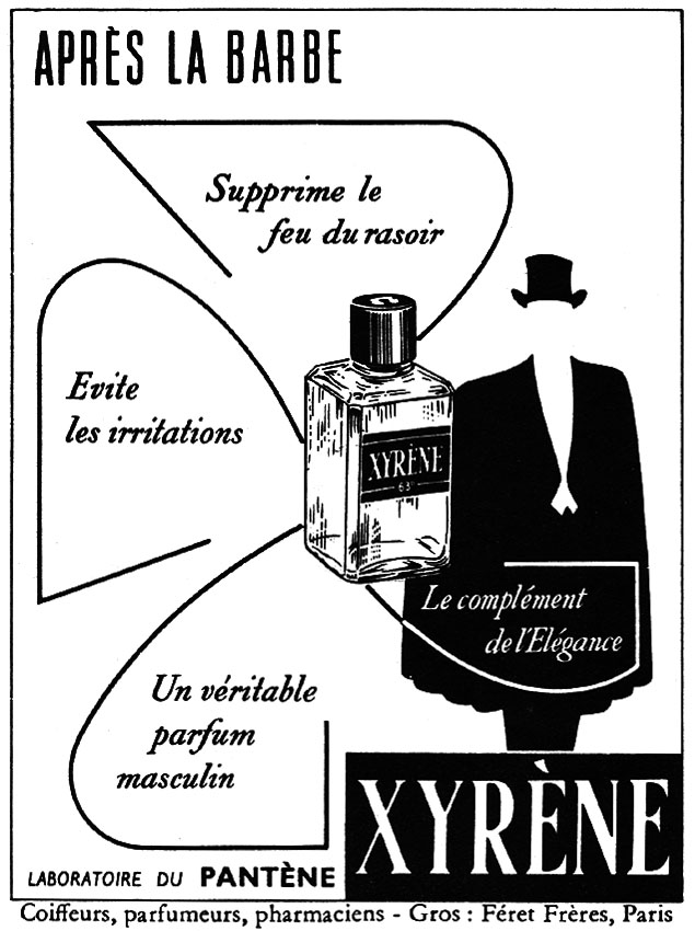 Publicité Xyrne 1954
