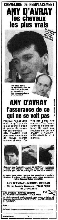 Publicité Zzdivers_SOI5 1985