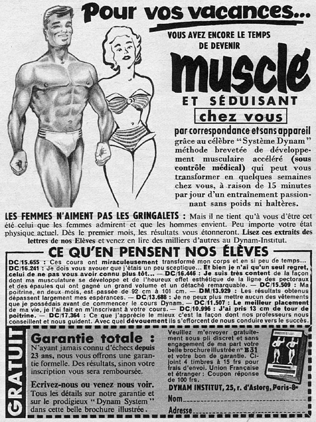 Publicité Zzdivers_SOI5 1954