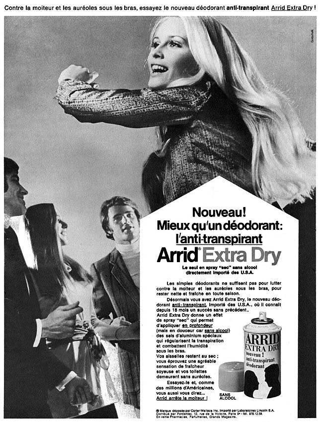Publicité Arrid 1969