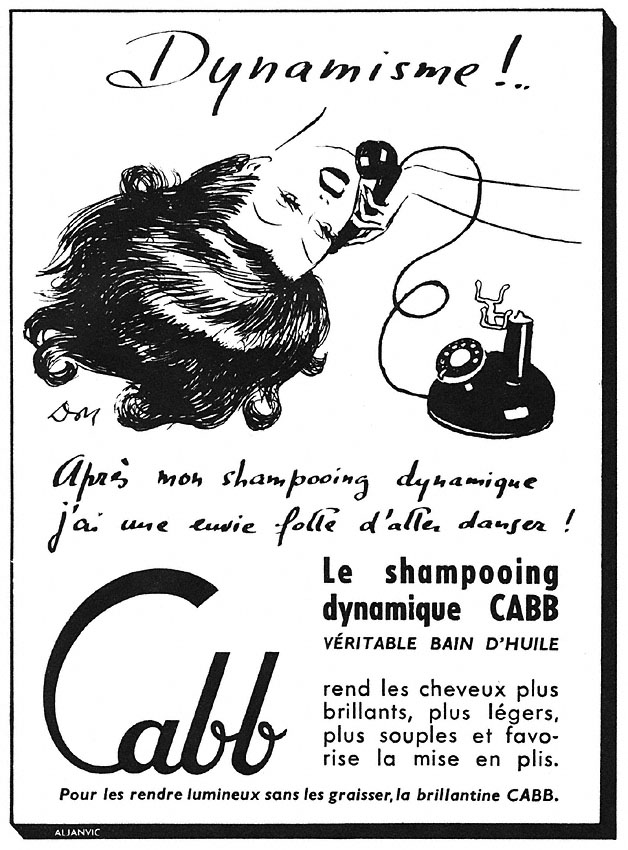 Publicité Cabb 1949