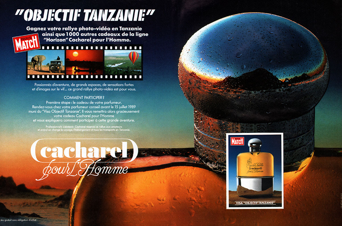 Publicité Cacharel 1989