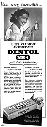 Publicit Dentol 1951