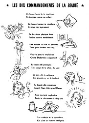 Publicit Diadermine 1951