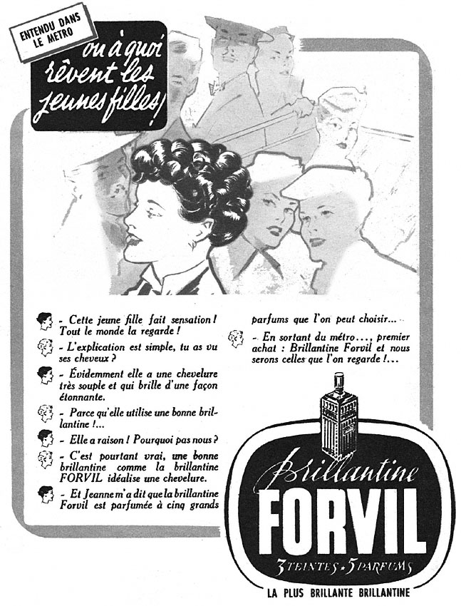 Publicité Forvil 1952