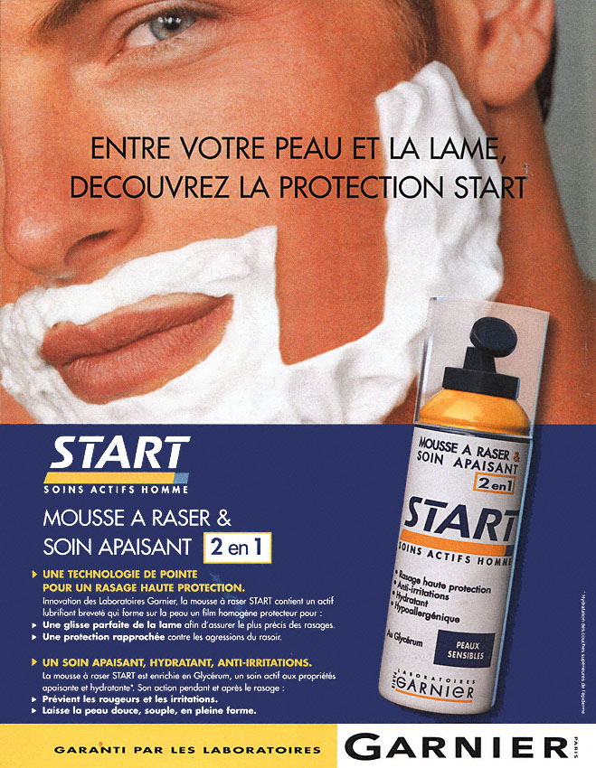 Publicité Garnier 1997