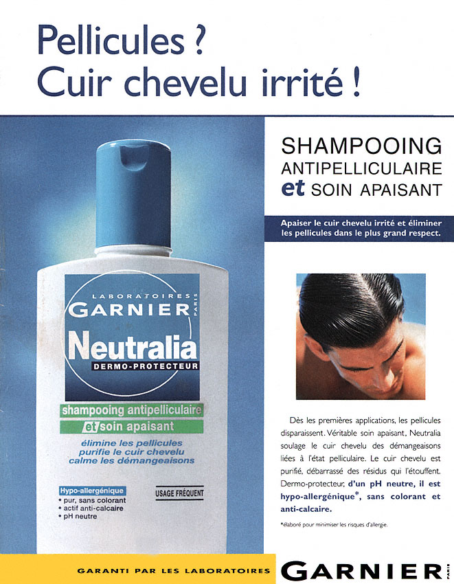 Publicité Garnier 1997