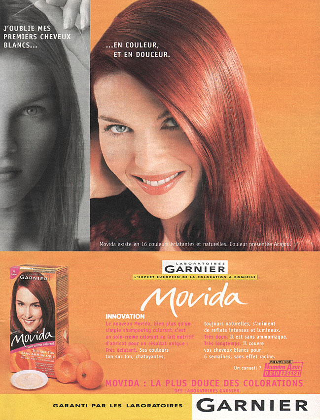 Publicité Garnier 2000