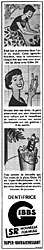 Publicit Gibbs 1955