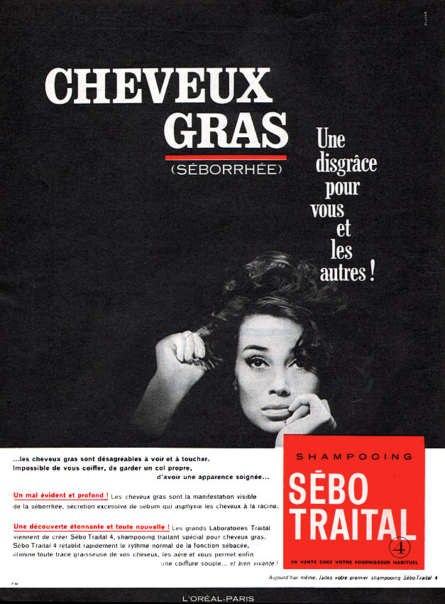 Publicité L'oral 1961