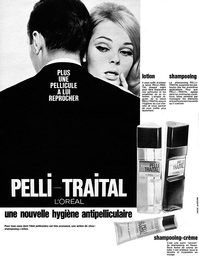 Publicité L'oral 1968