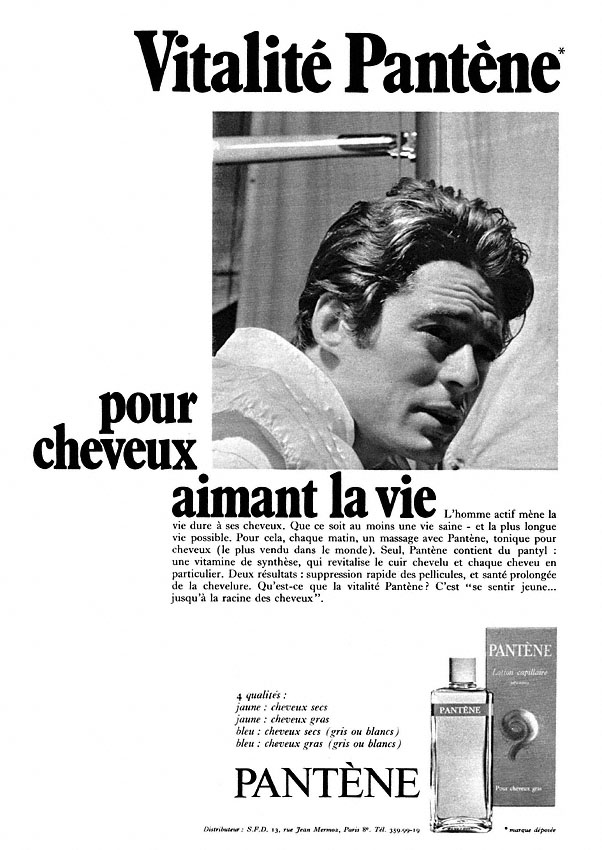 Publicité Pantne 1969