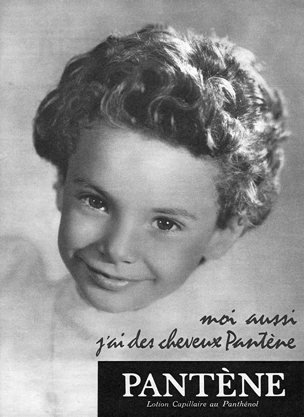 Publicité Pantne 1956