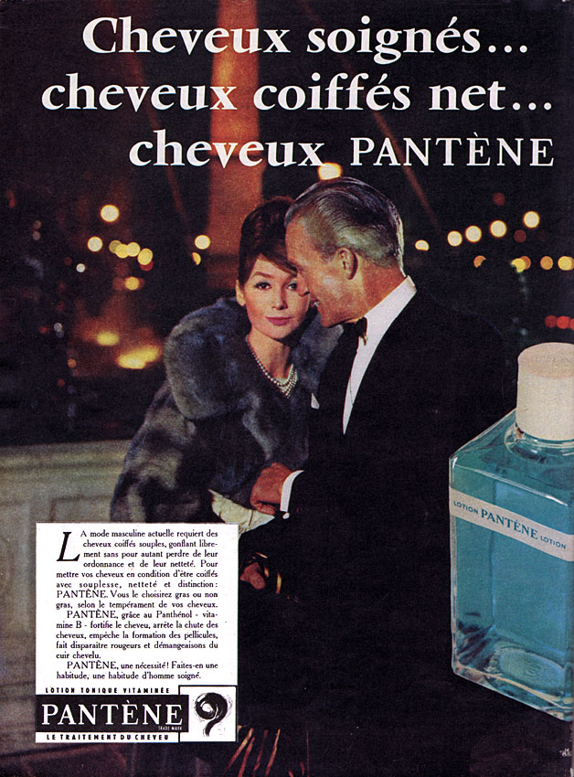 Publicité Pantne 1960