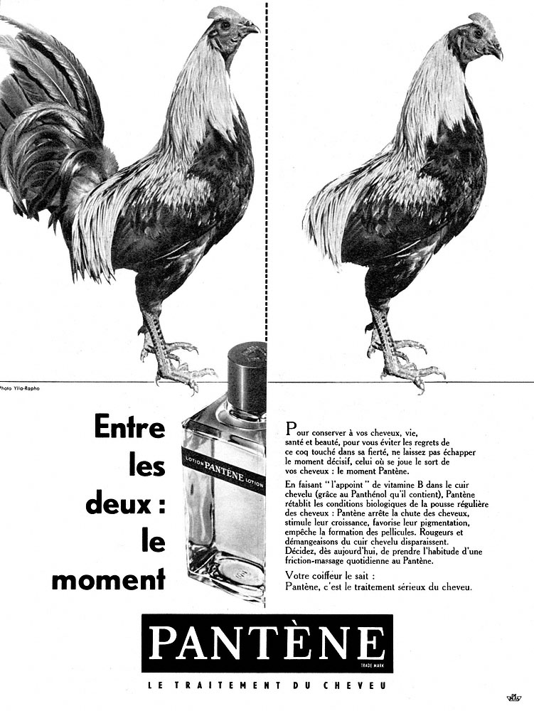 Publicité Pantne 1961