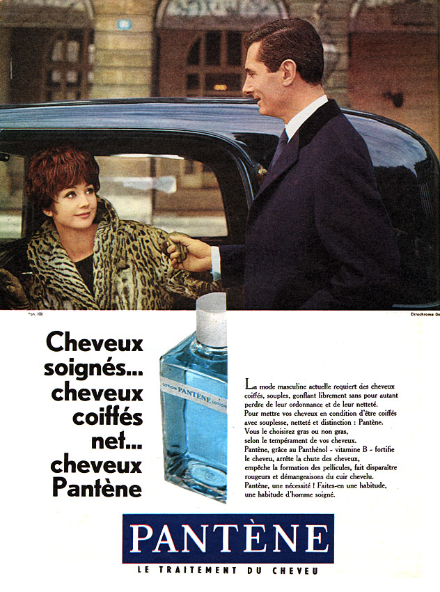 Publicité Pantne 1961